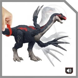 Figurine JURASSIC WORLD Therizinosaurus avec sons et attaque