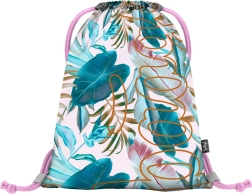 Sac à cordon au motif tropical