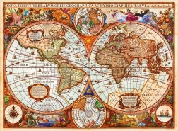 GRAFIKA Puzzle Carte historique du monde 3000 pièces