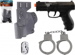 Ensemble militaire de pistolets en plastique à volant avec accessoires