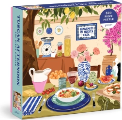 puzzle carré après-midi en Toscane 500 pièces