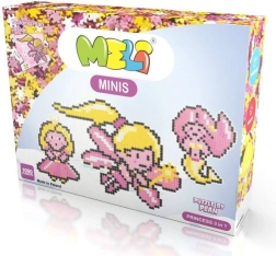 Jeu de construction meli minis princess 3-en-1 1000 pièces