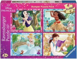 Ravensburger Disney Princess Puzzle 4x100 pièces
