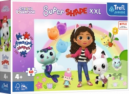 Puzzle XXL avec les amis joyeux de Gabi - La Maison des Chats de Gabi