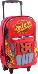 Sac à dos enfant 3D à roulettes Disney Pixar Cars Piston Cup 38 cm
