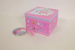 Boîte à musique classique Pecoware avec papillons