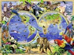 Ravensburger puzzle Monde des animaux sauvages XXL 300 pièces