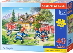 Puzzle 40 maxi pompiers – Pompiers