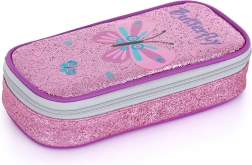OXYBAG trousse scolaire Étui Confort – papillon à paillettes