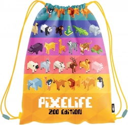 sac à cordon pixel zoo pro enfants