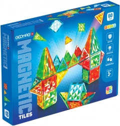 Geomag Gems Rocket tuiles magnétiques 60 pièces
