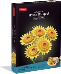 Puzzle 3D grand bouquet – tournesols