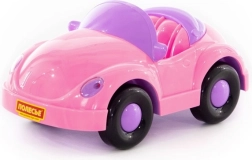 Voiture cabriolet pour enfants rose Veronika sans propulsion 26 cm