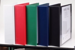 Classeur de présentation A4 à anneaux en D Classic Assort (assortiment de couleurs)