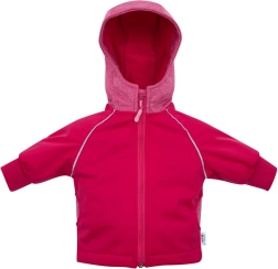 Petite veste softshell enfant rose