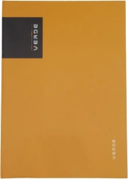 Carnet d’enregistrement A4 VERDE moutarde