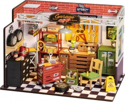 Maison miniature de garage Robotime