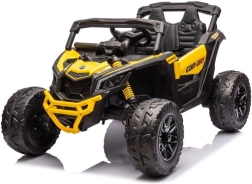 Voiture électrique pour enfants Baby Mix Buggy Hornet 12V jaune