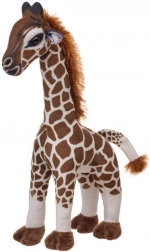 Girafe en peluche réaliste 30 cm