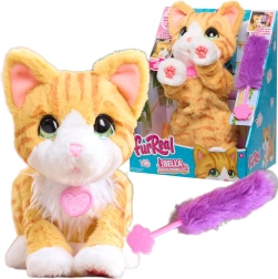 furReal chaton interactif Bella – compagnon en peluche pour jouer 30 cm