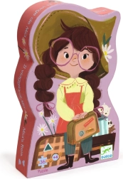 Djeco puzzle Mia et le petit train fou – 36 pièces