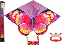 Cerf-volant papillon en nylon 145 × 97 cm dans une pochette en tissu