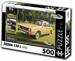 RETRO-AUTA Puzzle Škoda 120 L 500 pièces