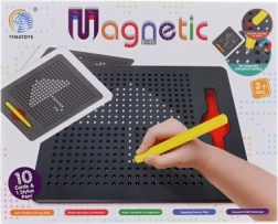 Tableau magnétique avec billes et cartes