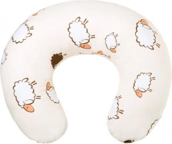 Coussin d’allaitement New Baby moutons beige