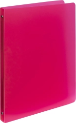 Classeur Opaline rouge A4 avec mécanisme à anneaux