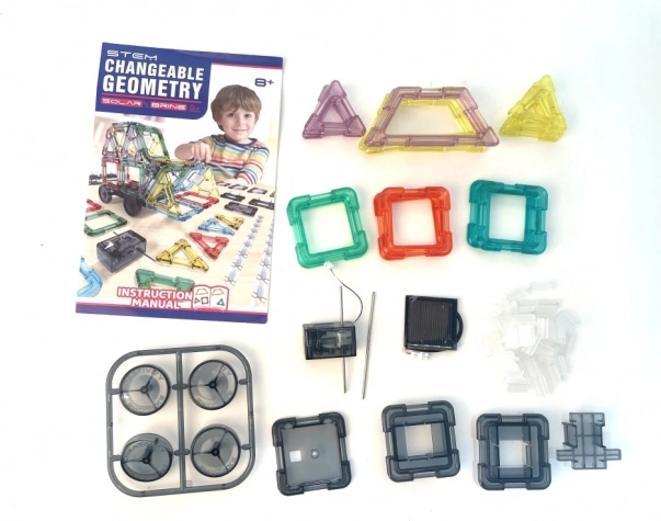 Kit de construction géométrique solaire