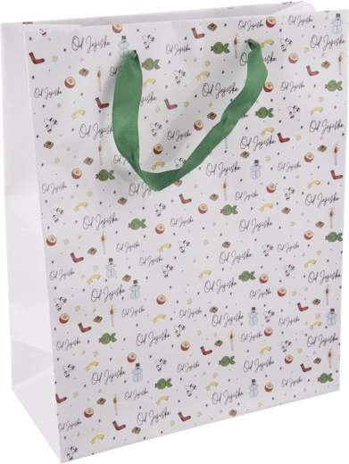 Sac cadeau en papier du Père Noël 26 × 12 × 32 cm