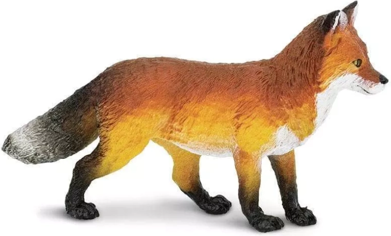 Figurine de renard roux Safari Ltd. - 1 pièce