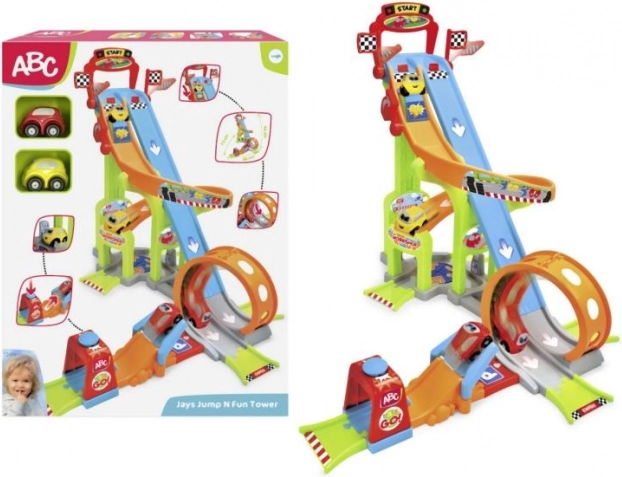 piste pour petites voitures méga saut