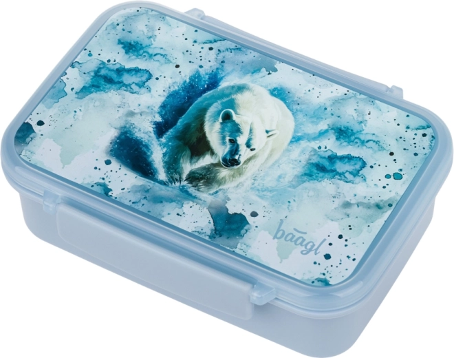 Boîte à goûter Baagl Polar avec compartiments