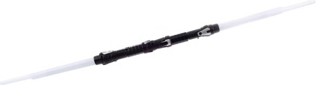 Sabre extensible à effets sonores et lumineux, double face, à piles