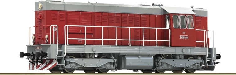 Roco locomotive diesel T 466 2050 ČSD numérique