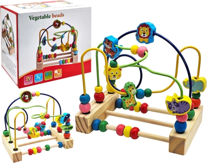 Labyrinthe en bois pour enfants