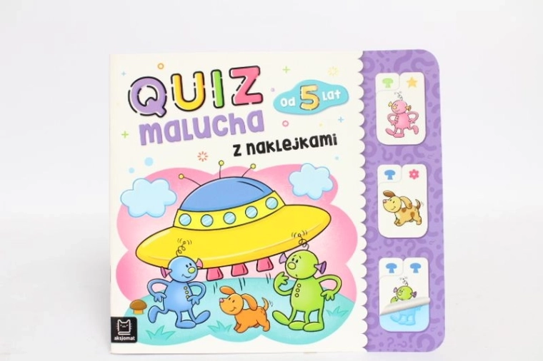 Quiz des tout-petits avec autocollants 5+