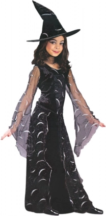 Costume de sorcière pour filles 12–14 ans