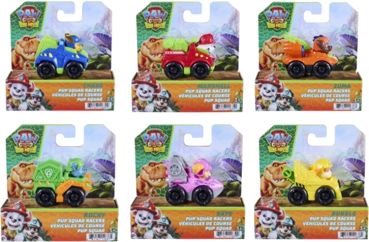 Mini véhicule Paw Patrol style dino (assortiment) Spin Master