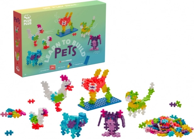 Plus-Plus Apprends à construire des animaux domestiques