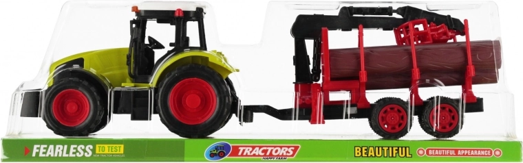 Remorque détachable avec chargement réaliste