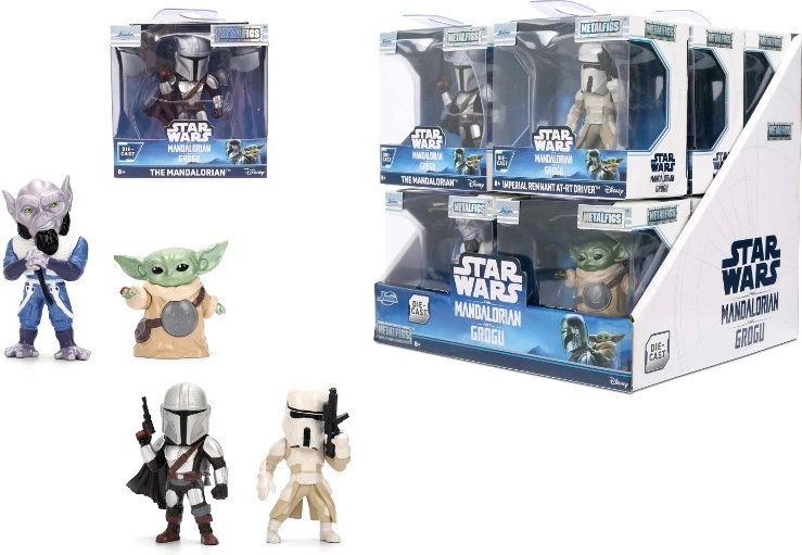 Figurine de collection en métal Jada Star Wars 6,5 cm (Wave 2, assort. 4 types) - 1 pièce