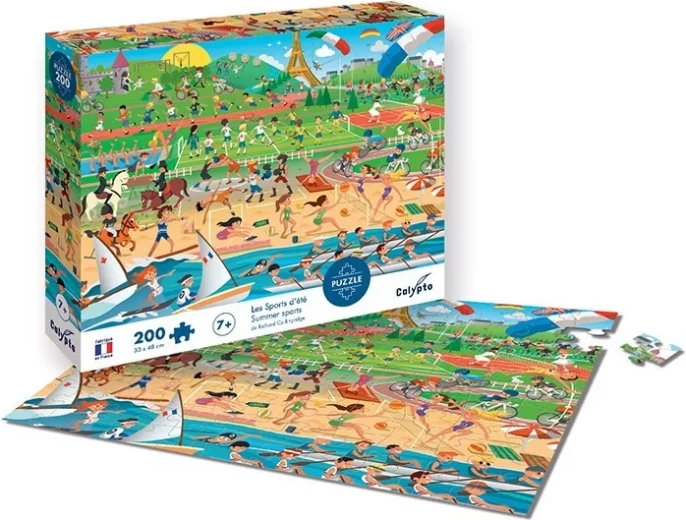 Puzzle Sentosphere sports d’été 200 pièces