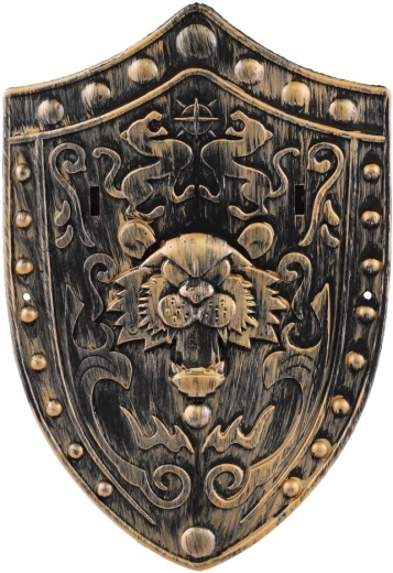 Bouclier orné avec motif de lion