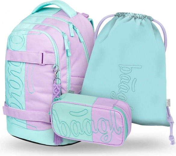 Set Sac à dos scolaire Skate Max Sweet