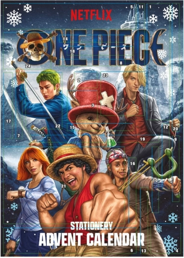 Calendrier de l’Avent en papier One Piece V2