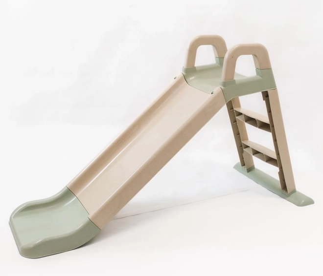 Doloni toboggan 140 cm EKO pour enfants – Beige-vert