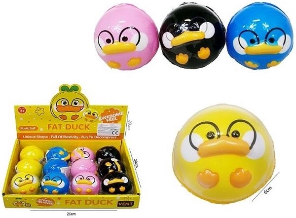 Super balle rebondissante Canard 6 cm
